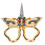 Sewing Embroidery Scissors Stainless Steel Retro 10