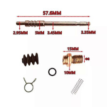 (C) Applicable VESPA LX125 LX 125 4T E3 2006-2011 Scooter Carburetor Repair Kit
