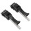 1Pair Black Badminton Stringing Clamp Tennis 8