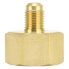 W21 To 1/4sae Air Conditioning Refrigerant Adapter Converter Connector for R32 R134a