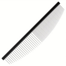 Bichon Frize Comb-Alloy-Stahl, spärliche und dichte Bürste für die Pflege und Styling, Entwirrungswerkzeug für Haustier