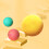 PU Ball Light Weight Fun Bouncy Mute Soft Ball 6