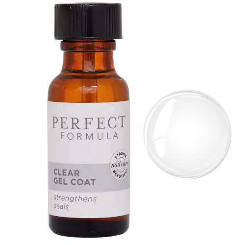 Perfect Formula Clear Gel Coat - Ενισχυτής Νυχιών, Θεραπεία Κερατίνης, Διαφανές Βερνίκι