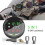 5 In 1 Motorcycle Water Temperature Meter Usb Rechargable Time Voltmeter Led Night Vision Meter With 10