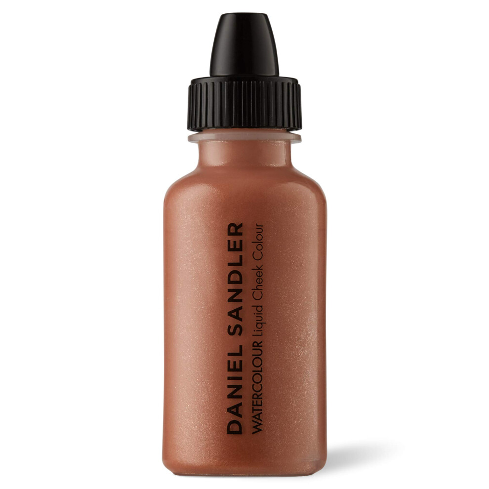 Daniel Sandler Watercolour Liquid Illuminator 'Golden Glow' 15Ml - Liquid Shimmer Makeup Highlighter - Oil-Free Lightweight Buildable & Long-L