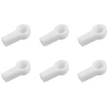 6X 98656127902 for 986 987 Convertible 1997-2012 Car Top Push Rod Joint End Cap Replacement