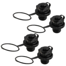 4 Pcs Inflatable Kayak Boston Valve Pump Boston Valve Replacement Kayak Air Valve Adaptador-FCY