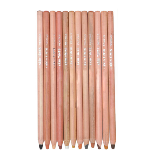 12 Colored Pencils with Pencil Sharpener 1