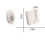 Magnetic Remote Control Holder Wall Mount, 5Pcs Remote Control Organizers Self-Adhesive TV Remote Control Rack(White) 2