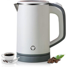AURA 800ml Kettles,Cordless Fast Boil Quiet Electric Kettles, Auto Shut-Off Boil-Dry Protection Ideal for Home, Office, Hotel (White)