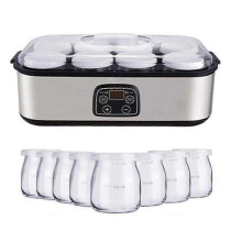 Probiotic Yogurt Maker with Adjustable Temp/ Time Control Get Better Gut Health^