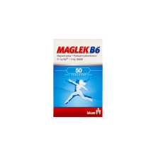 MAGLEK B6, magnesium 50 tablets