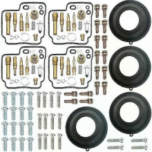 (B) Applicable Carburetor Repair Kit FOR Honda CBR600 CBR600F 1987-1990 CBR 600 F Carb Rebuild Set