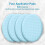 Back Lotion Applicator with Long Handle & 4 Replaceable Pads 3
