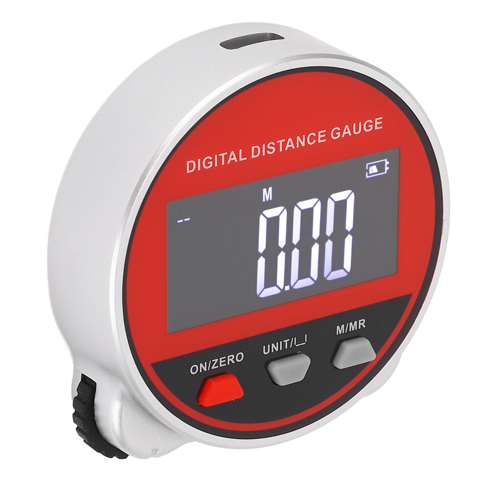 Electronic Rolling Ruler 0-199.999M Lcd Digital Distance Gauge 3681330141358