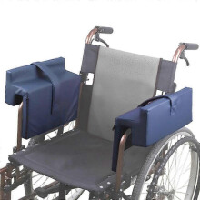 Wheelchair Arm Rest Cushion with Arm Trough Arm Strap,Armrest Cushion Pads to Adjust Leaning Posture