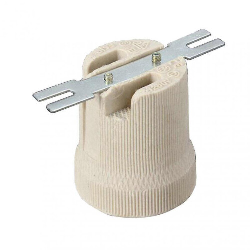 E27 Diy for Bulb Pendent Light Ceramic Practical Durable Fitting Lamp Holder