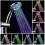 Led Shower Head High Turbo Pressure 7 Colors Lights Temperature Sensor Bath Sprinkler 1