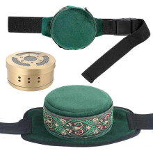 Smokeless Copper Moxa Box, Purifier Copper Tank Moxibustion Treatment Tool Portable Therapy Bag, Great for Waist Neck Knee Arthritis Shoulder Back Pai