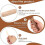 3Pcs Beechwood Tailors Clappers,Seam Roller Beech Board Set, Wooden Sewing Quilting Tools, Seam Tool 2