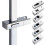 (22x22mm-E) Rotatable Shower Head Holder Adjustable Riser Rail Bracket Hardware Bath Accessories 2