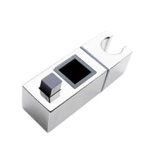 (22x22mm-E) Rotatable Shower Head Holder Adjustable Riser Rail Bracket Hardware Bath Accessories