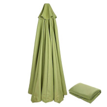 (300cm*6k, Agate Green) Outdoor Umbrella Patio Umbrella Replacement Umbrella