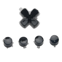 (Black) D-pad Move Action Dpad For Key Abxy X Buttons Set Repair Part Replacement Forps