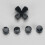 (Blue) D-pad Move Action Dpad For Key Abxy X Buttons Set Repair Part Replacement Forps 5