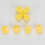 (Blue) D-pad Move Action Dpad For Key Abxy X Buttons Set Repair Part Replacement Forps 4