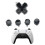 (Blue) D-pad Move Action Dpad For Key Abxy X Buttons Set Repair Part Replacement Forps 2