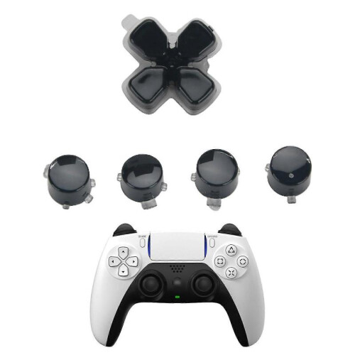 (Blue) D-pad Move Action Dpad For Key Abxy X Buttons Set Repair Part Replacement Forps 1