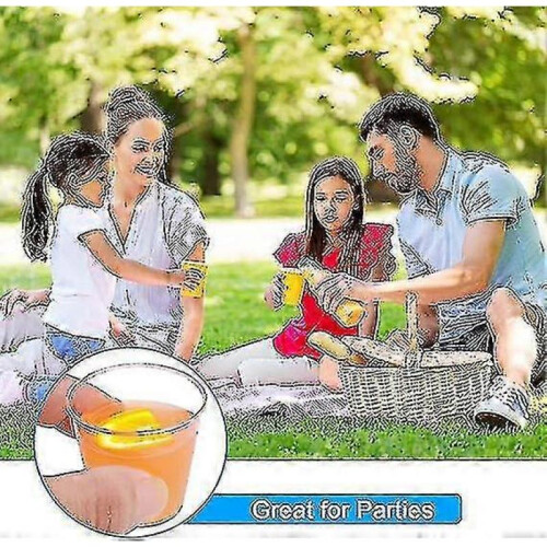 (300PCS) 100 Pack Plastic Shot Glasses 30ml, Reusable Party Drinking Cups A 2