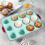 Cookies Fondant Baking Pan Non-stick Pudding Steamed Cake Mold Baking Tool 2