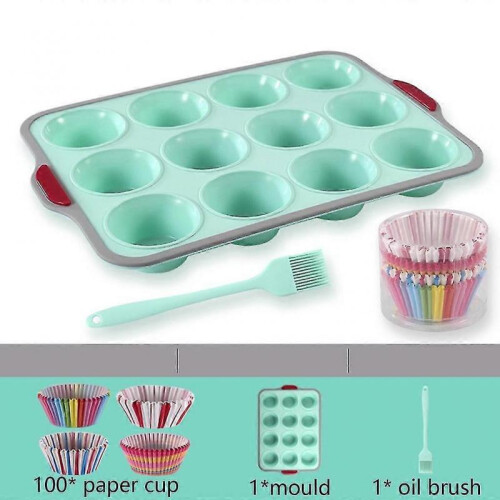 Cookies Fondant Baking Pan Non-stick Pudding Steamed Cake Mold Baking Tool 2