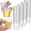(100PCS) 100 Pack Plastic Shot Glasses 30ml, Reusable Party Drinking Cups A 1