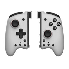 (White) 8 Mechanical Button Controller For Switch Oled Controller Gamepad Joystick