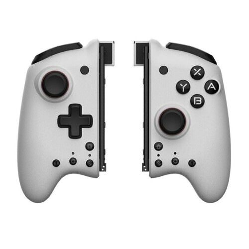 (White) 8 Mechanical Button Controller For Switch Oled Controller Gamepad Joystick