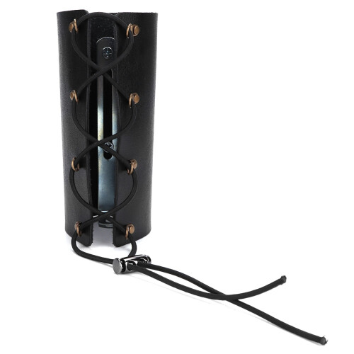 Stylish Black Motorcycle Bottle Holder – Strong Durable & Adjustable