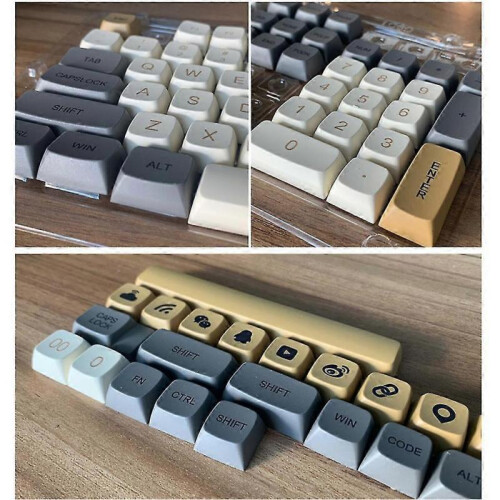 126keys/set Dye Sublimation Keycap Xda Profile Mechanical Keyboard Pbt Keycap 2