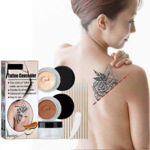 Tattoo Cover Up Makeup, Waterproof Scar Concealer Hiding Spots Birthmarks Skin Tattoo Concealer Body Concealer
