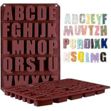 Silicone Letter Cake Mold Bpa Free, Non-stick Chocolate Mold