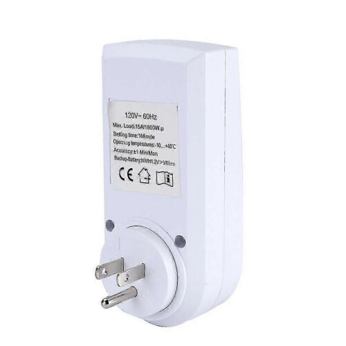 (US Plug) Large Lcd Display Smart Socket Home Room Electronic Save Energy Operate Instrument Tw 1