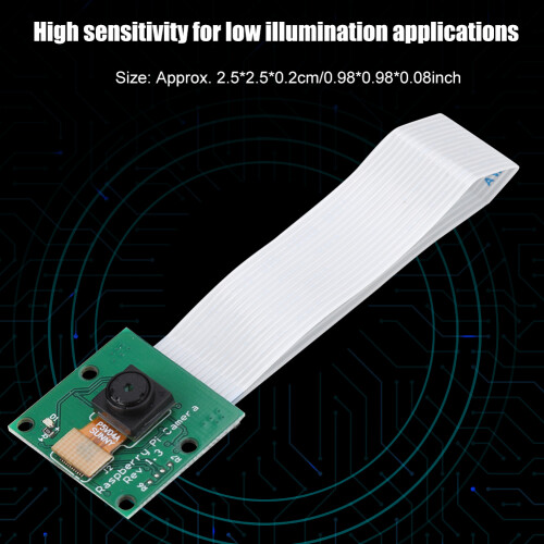 5MP CSI Camera Module for Raspberry Pi 3/2B – 640x480, 25 FOV, Compact 2
