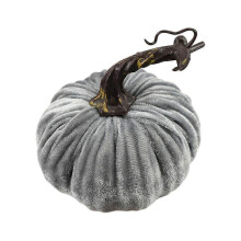 (One Size, E) 1 Pc Velvet Pumpkins Decor Super Soft Stuffed With Exquisite Holiday Ornaments FLY5768