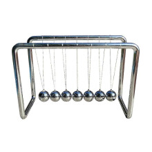 Newton's Cradle Bumper Ball Ball Of Physics Decompression Decoration 7 Beads Full Metal Frame Newton's Ball Tw