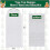 (9FT x 4FT) 9 X 4ft Upright Christmas Tree Storage Bag - Adjustable Christmas Tree Storage Covers - Non-woven Kb Tw 2