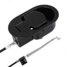 Sofa Chair Recliner Release Pull Handle Replacement Parts with Cable Metal Couch Style Pull Chair Release Handle Tw