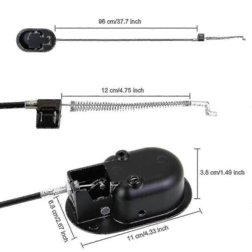 Sofa Chair Recliner Release Pull Handle Replacement Parts with Cable Metal Couch Style Pull Chair Release Handle Tw 2