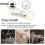 Sofa Chair Recliner Release Pull Handle Replacement Parts with Cable Metal Couch Style Pull Chair Release Handle Tw 4